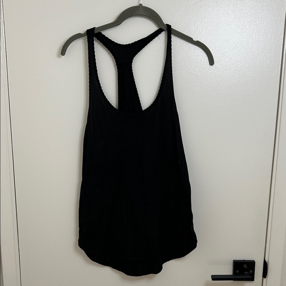 Black Lululemon Singlet Tank Top Size 6